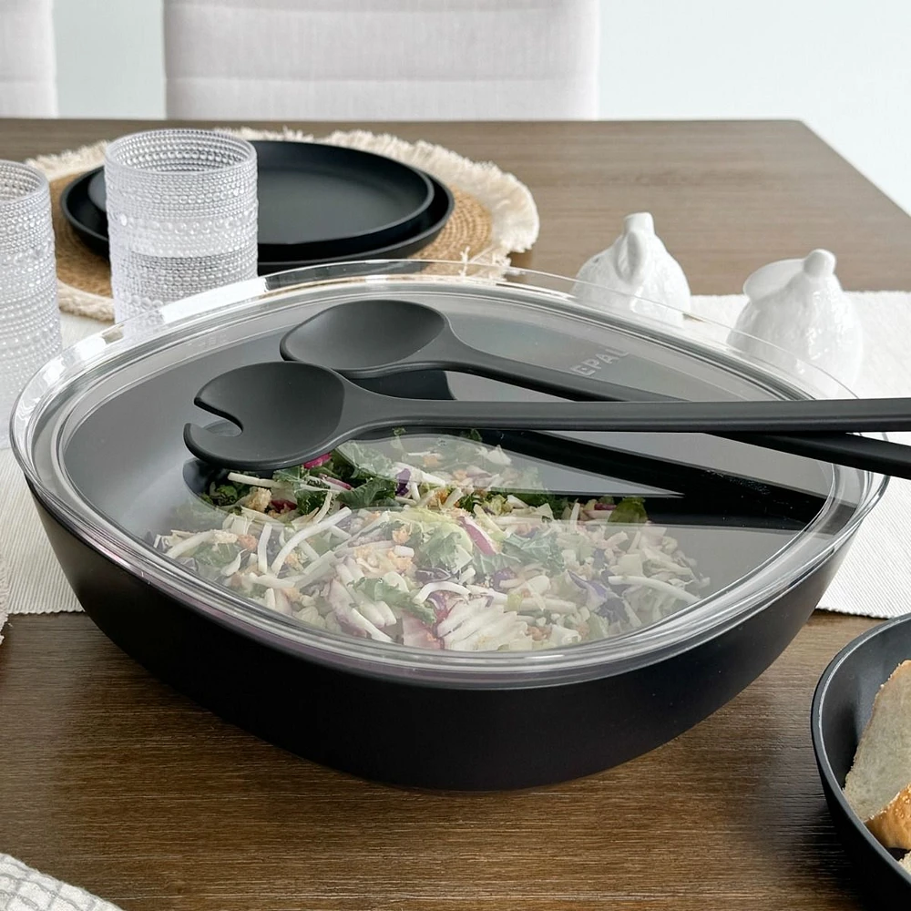 Mepal Silueta 4 L Serving Bowl With Lid - Nordic Black