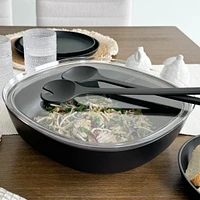 Mepal Silueta 4 L Serving Bowl With Lid - Nordic Black