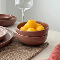 ICM Uno Leather Bowl - 12cm