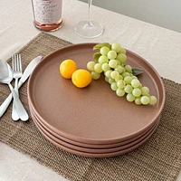 Assiette Uno Leather par ICM - 28 cm 