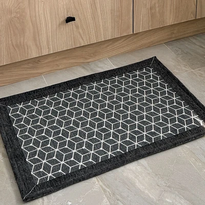 BWeave Anti Slip Rug - 20 x 28 po - Charcoal