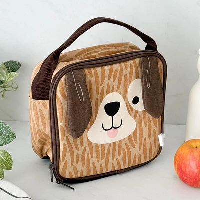 Lets do Lunch Bag Daydream Dog - Brown