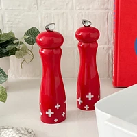 Swissmar Swiss Cross Acrylic Cross Pepper Mill 8''