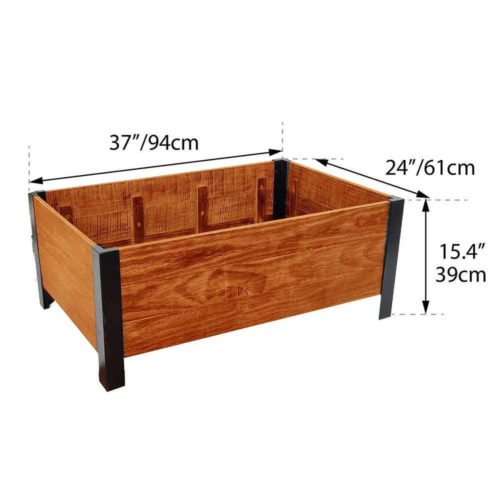 Grapevine Wide Rectangle Planter Box