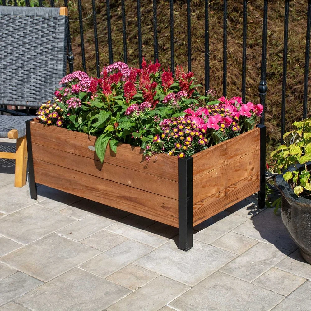 Grapevine Wide Rectangle Planter Box