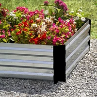 Grapevine Steel Raised Garden Bed