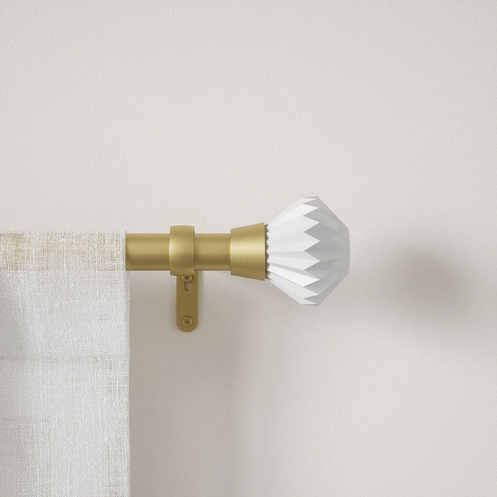 Umbra Pleat Curtain Rod Set