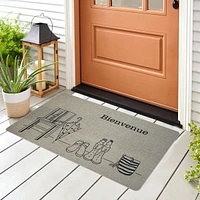 "Bienvenue" Doormat