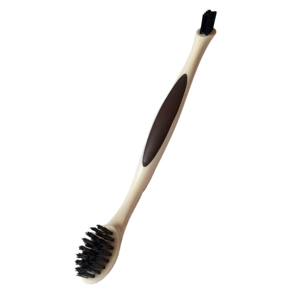 Dual Ended Detail Brush - Cream