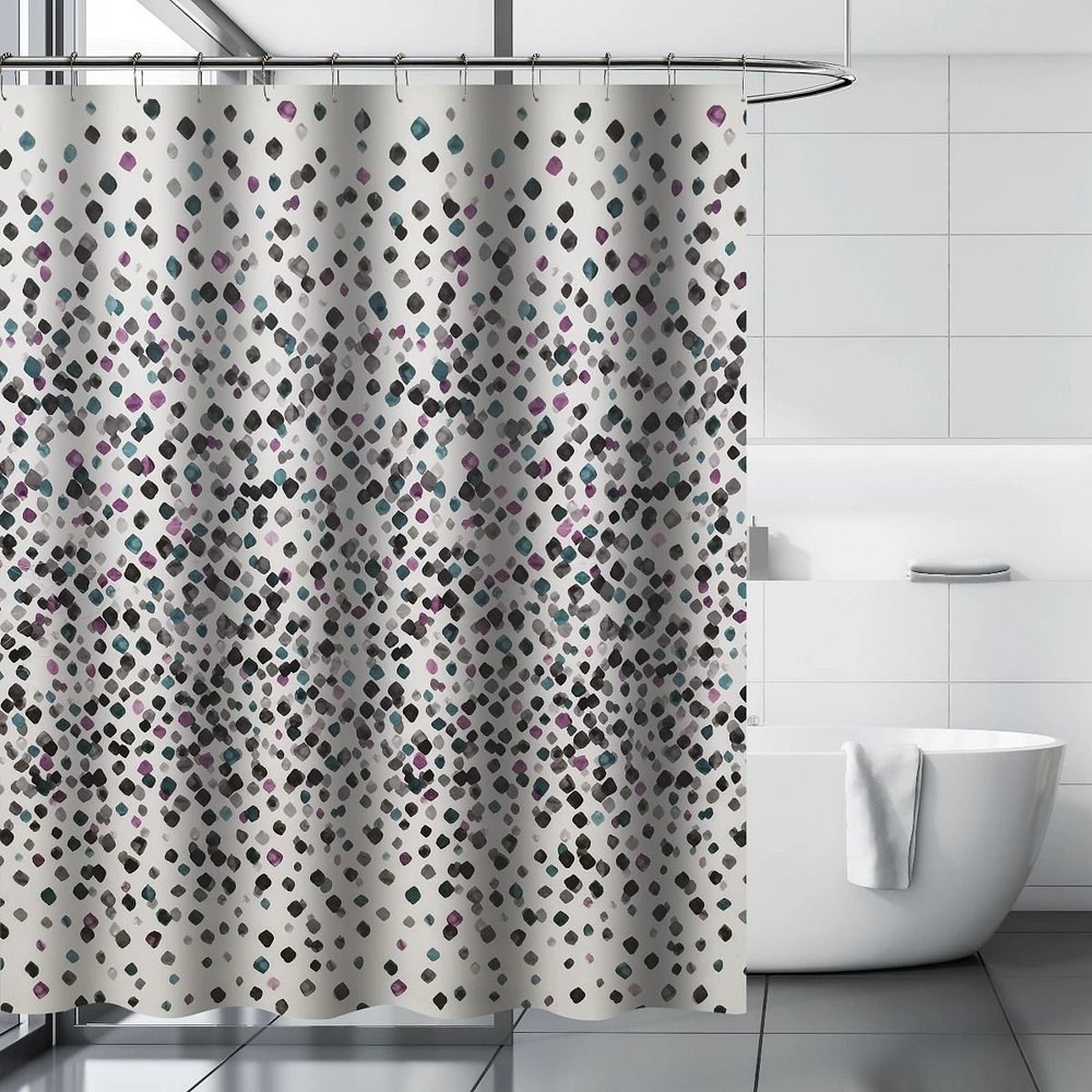 Purple Rain Shower Curtain