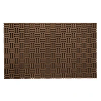 Square Motif Slat Mat