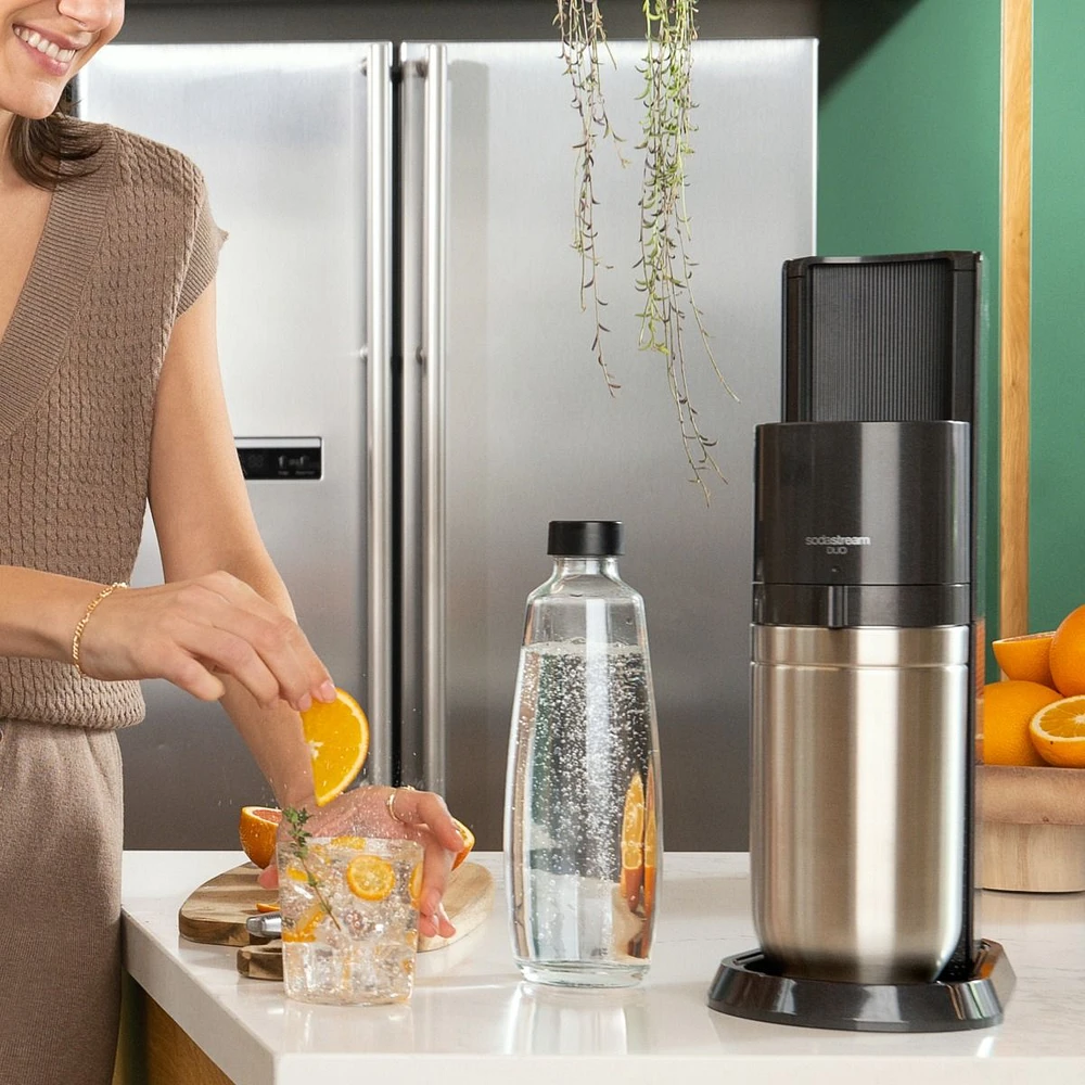 SodaStream Duo Sparkling Water Maker Starter Pack