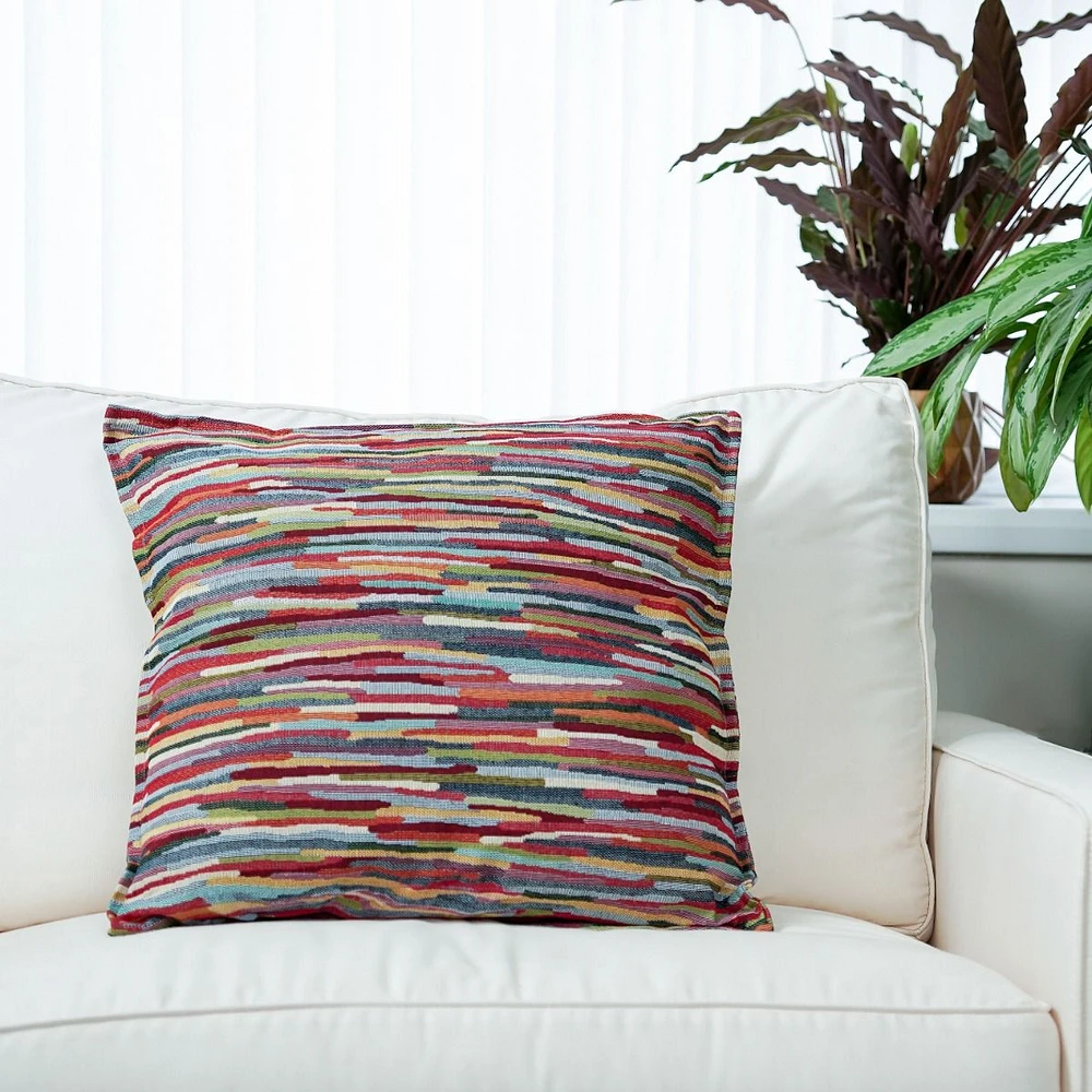 Coussin en jacquard « Terrace »