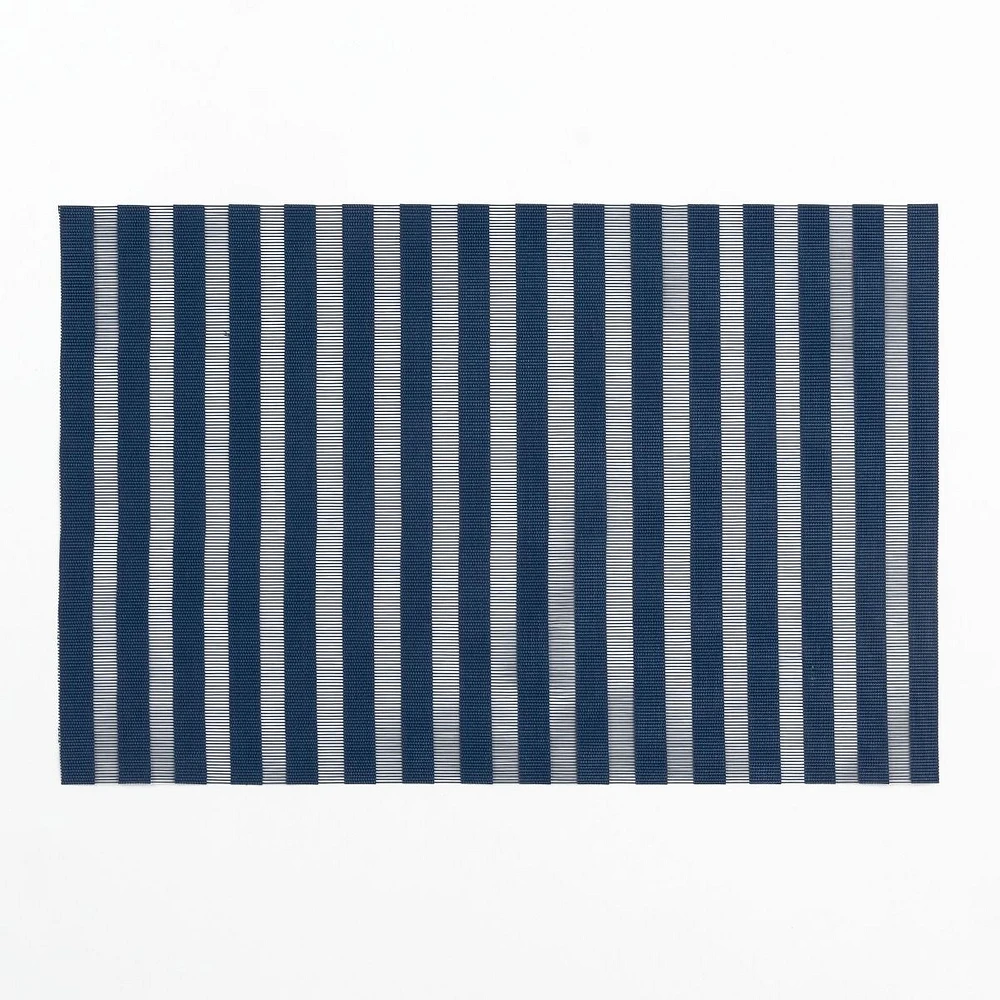 Textyle Stripe Placemat - Navy/Red