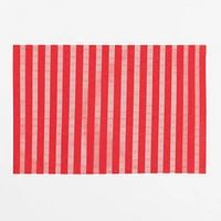 Textyle Stripe Placemat - Navy/Red