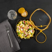 Fuel Dinnerware Lunch Plate - Grey