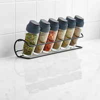 Trudeau Horizontal 6 Bottle Spice Rack