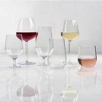 Set of 4 Unbreakable Stackable Wine Glasses by Trudeau