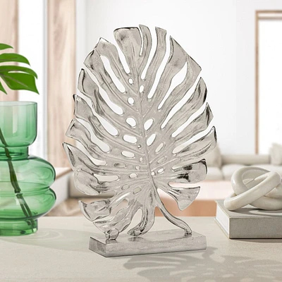 Lux Monstera Leaf Sculpture by Torre & Tagus