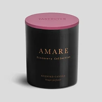Amare 5 oz Candle in Jar with Lid - Votive Purple
