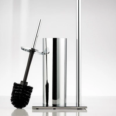 Vero Standing Toilet Paper & Brush Holder by Torre & Tagus