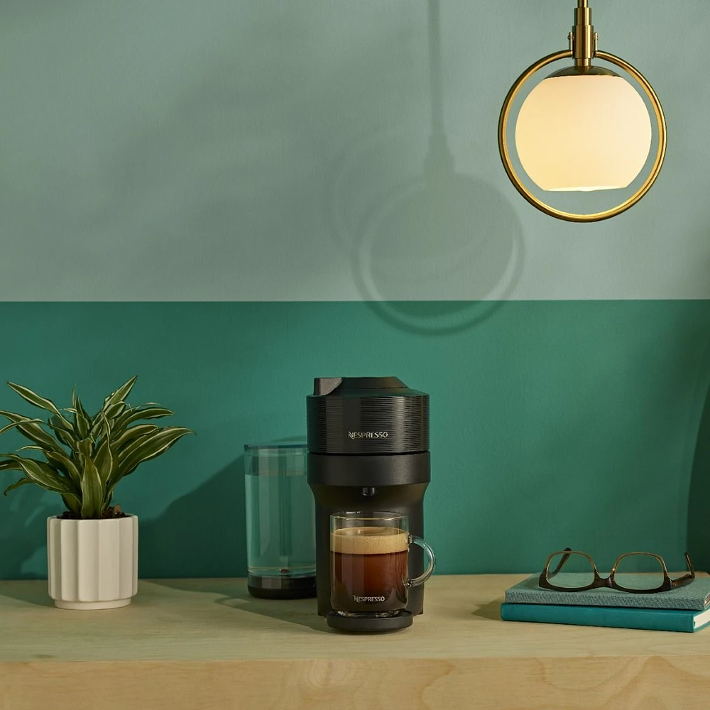 Nespresso® Vertuo POP+  Espresso & Coffee Capsule Machine by De'Longhi - Liquorice Black