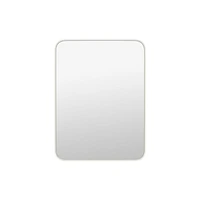 Brantwood miroir rectangulaire avec coins arrondis