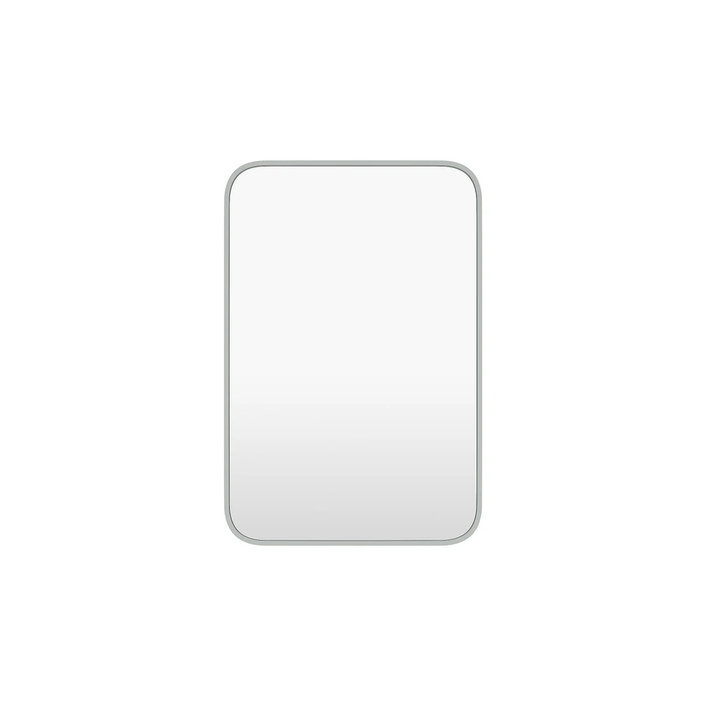 Calyx miroir rectangulaire avec coins arrondis
