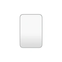 Calyx miroir rectangulaire avec coins arrondis