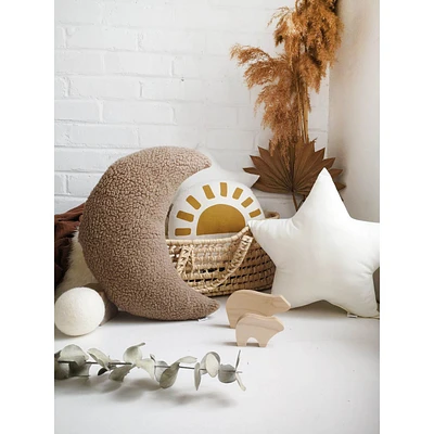 Moon Pillow - Brown