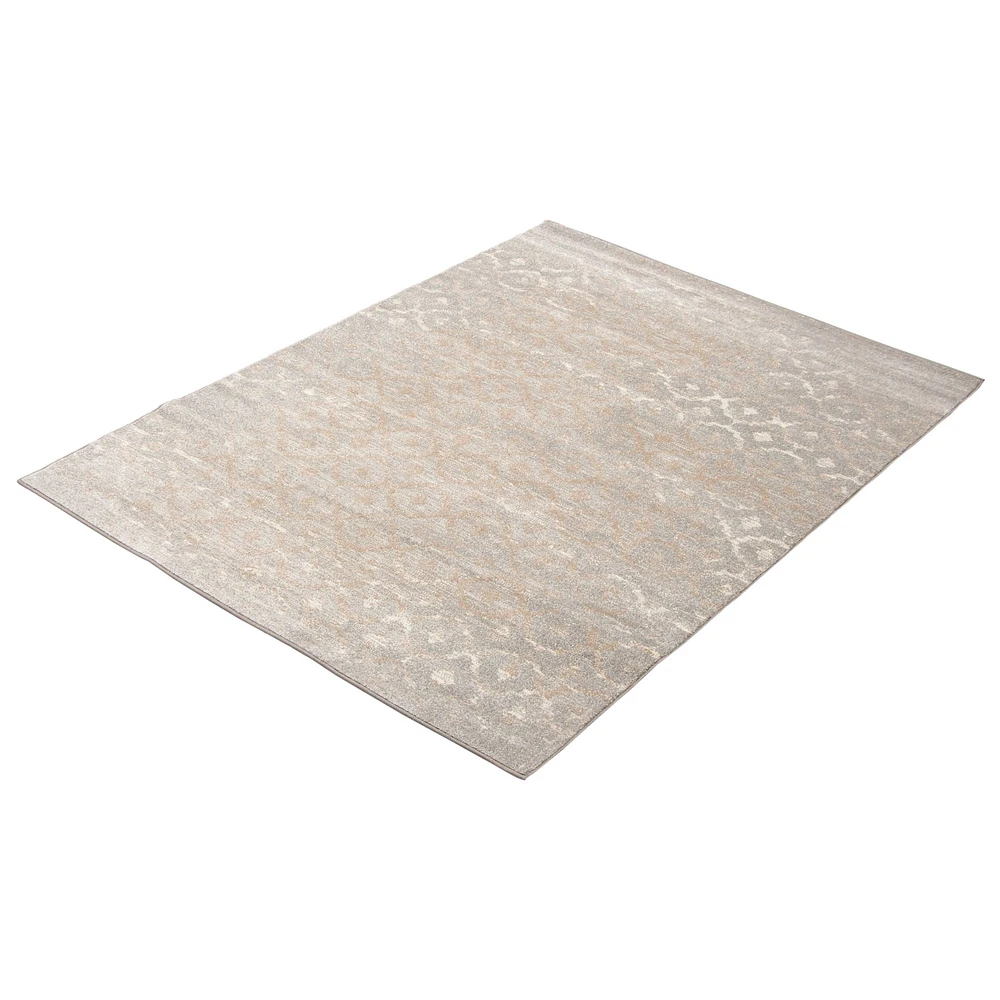 Tapis Nelson gris 5'3" x 7'3