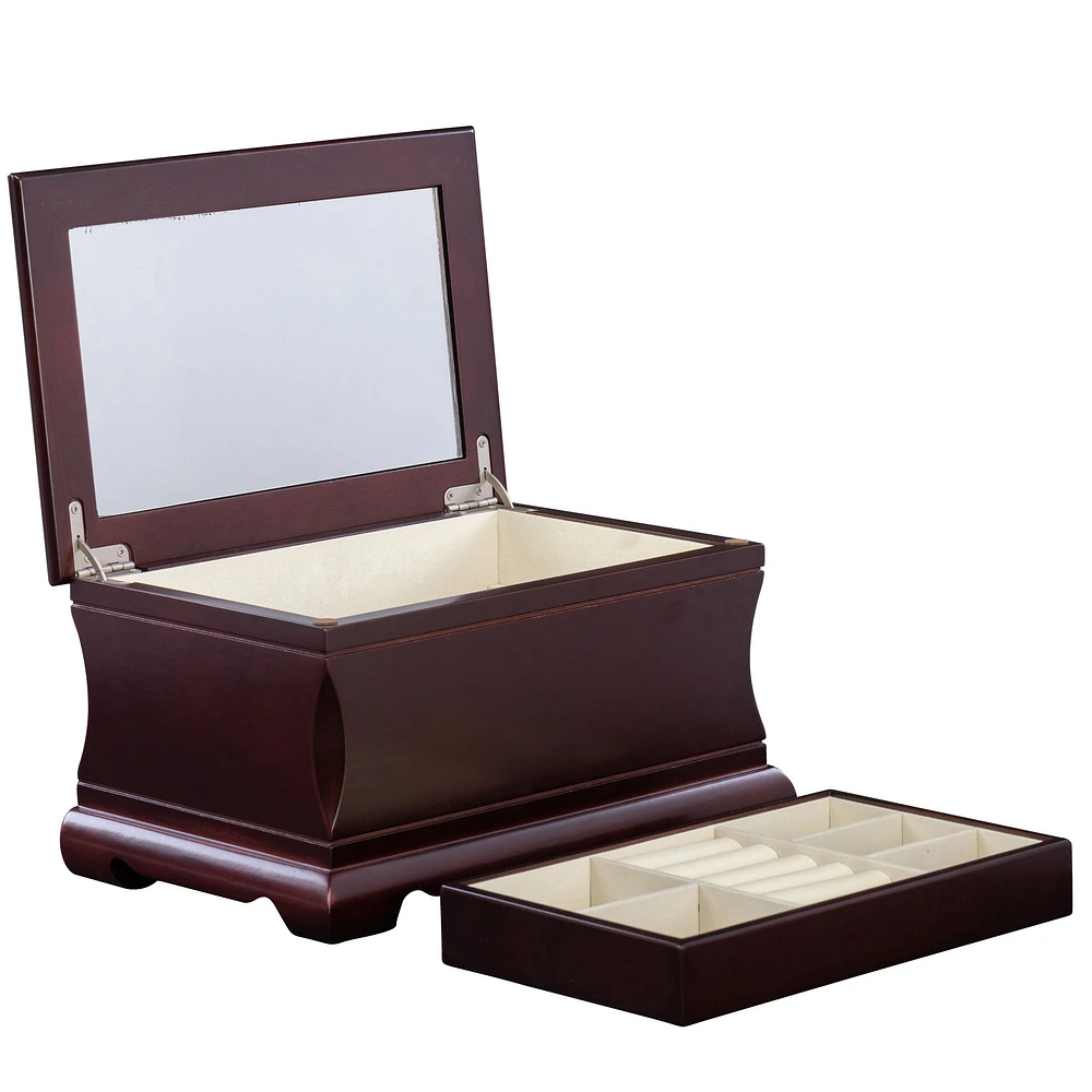 Elegance Jewelry Chest with Lift Out Tray