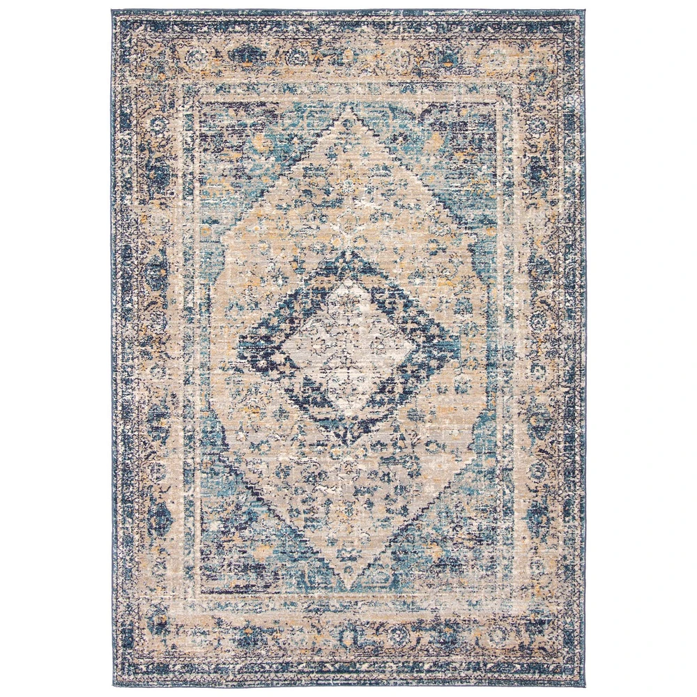 Tapis Ava bleu