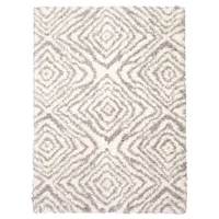 Agadir Abstract Contemporary Shag Rug