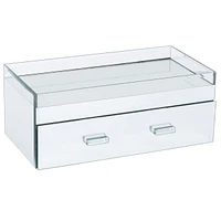 Elegance Rectangular Jewelry Box with Drawers