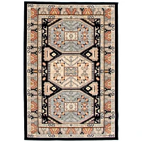 Tapis Shiraz bleu foncé, clair