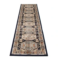 Shiraz Dark Navy, Light Blue Rug