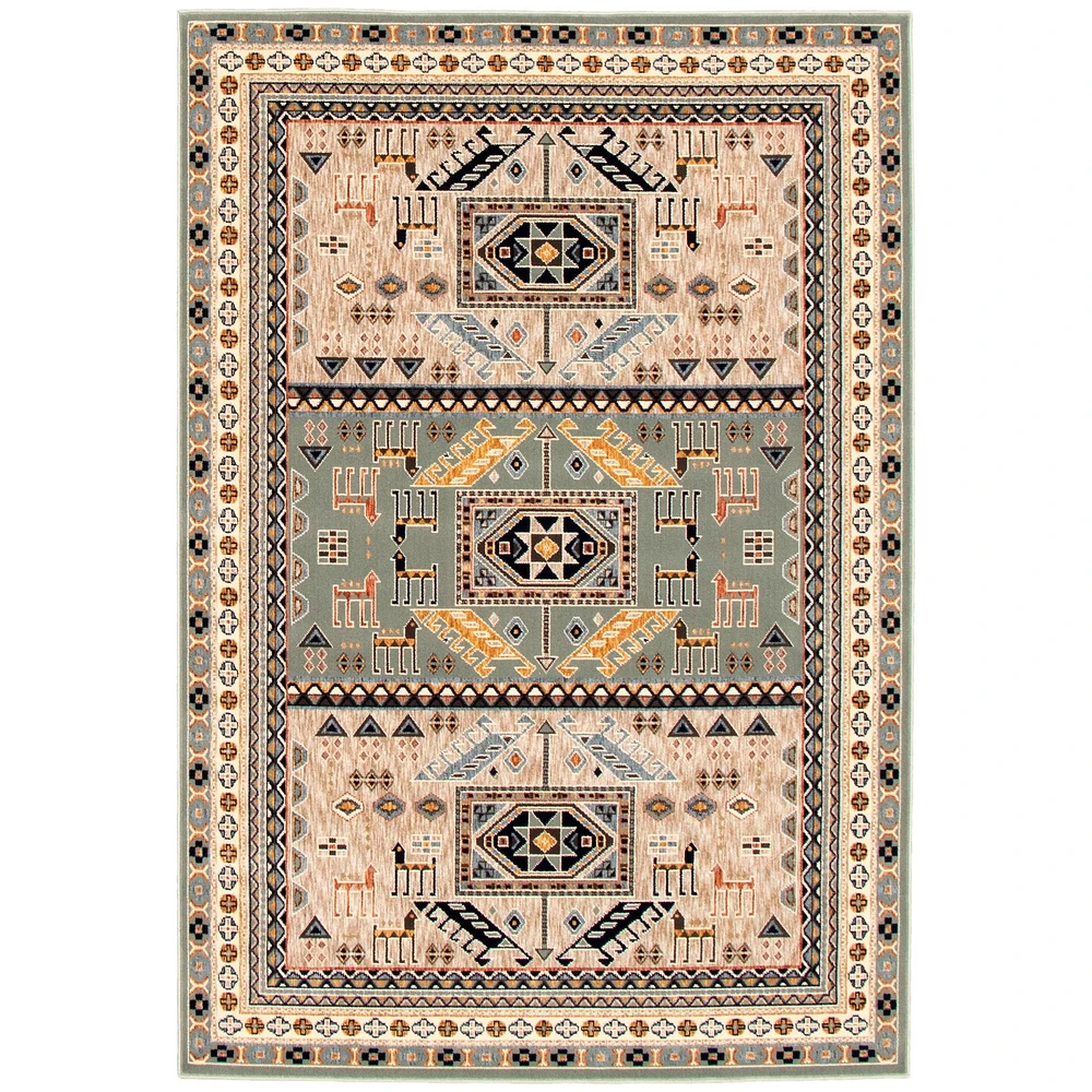 Shiraz Teal Rug