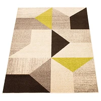 Tapis Luxor gris/vert