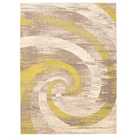 Tapis Mirage gris/vert