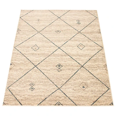 Caby Ivory/Blue Rug