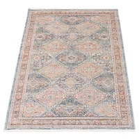 Tapis Cynthia bleu, Cuivre