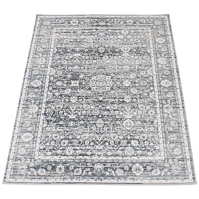 Stella Cream, Grey Rug