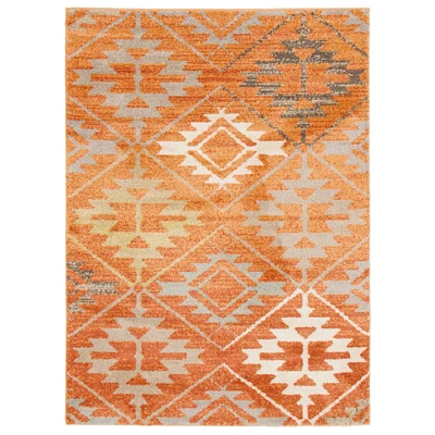 Tapis Adele orange