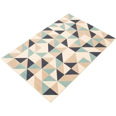 Tapis Geod bleu