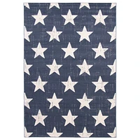 Tapis Stars bleu foncé