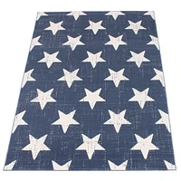 Tapis Stars bleu foncé