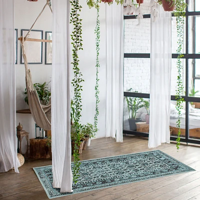 Leander Aqua Rug