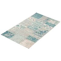 Patchwork Green Rug