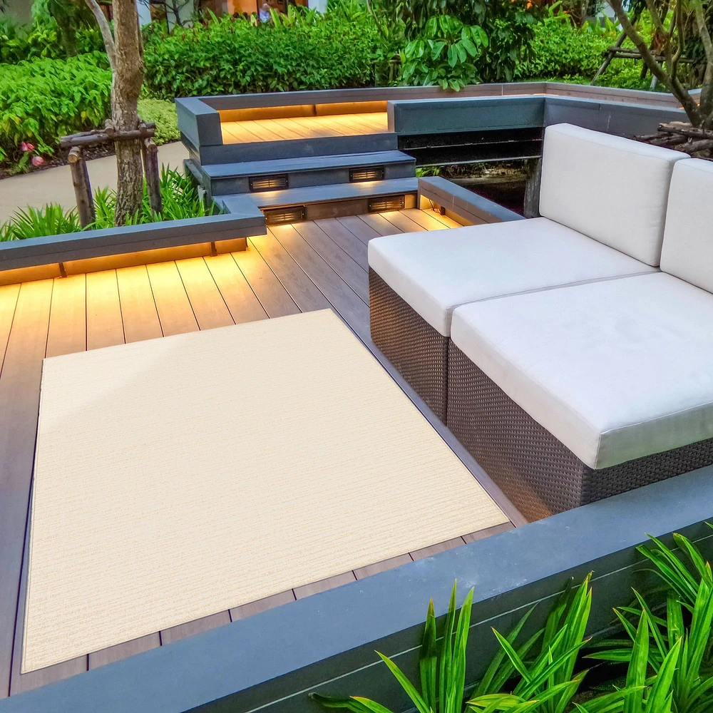 Antiparos Indoor/Outdoor Ivory Rug